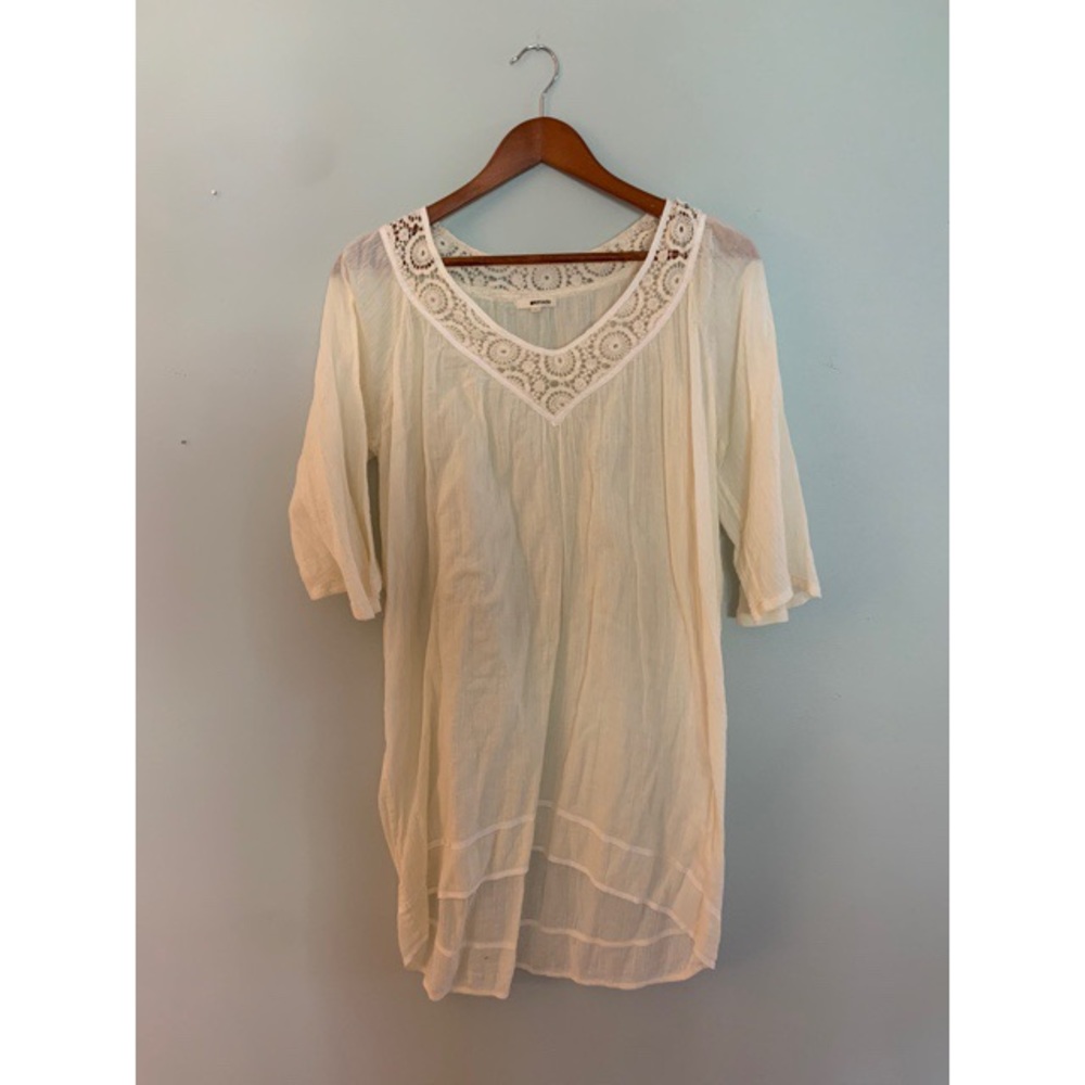 Cream LA Made Dress